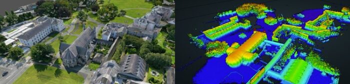 Realistic and accurate models from drone & LIDAR
