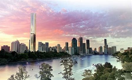 Figure 1a - Current and Future development - the highest building in Brisbane-1