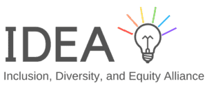 Logo for Bentley’s Inclusion, Diversity, and Equity Alliance (IDEA) program
