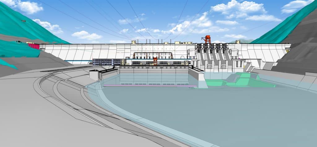 Jinsha River Longkaikou Hydropower Station Project