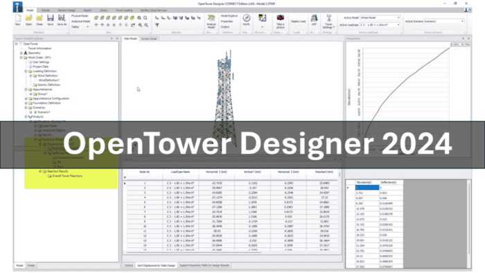 Screenshot of new update for OpenTower Designer in 2024