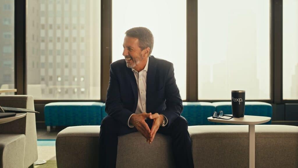 Man sitting in office